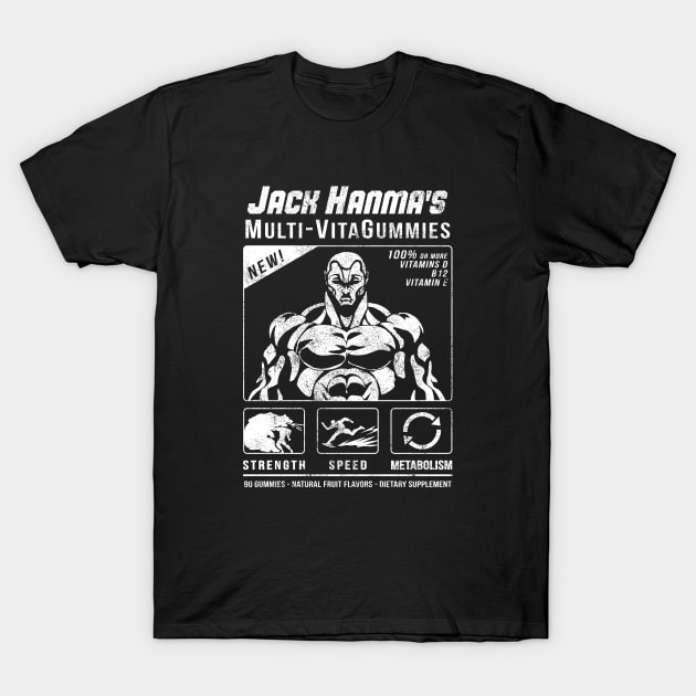 Jack Hanma's Multi-VitaGummies T-Shirt by CCDesign